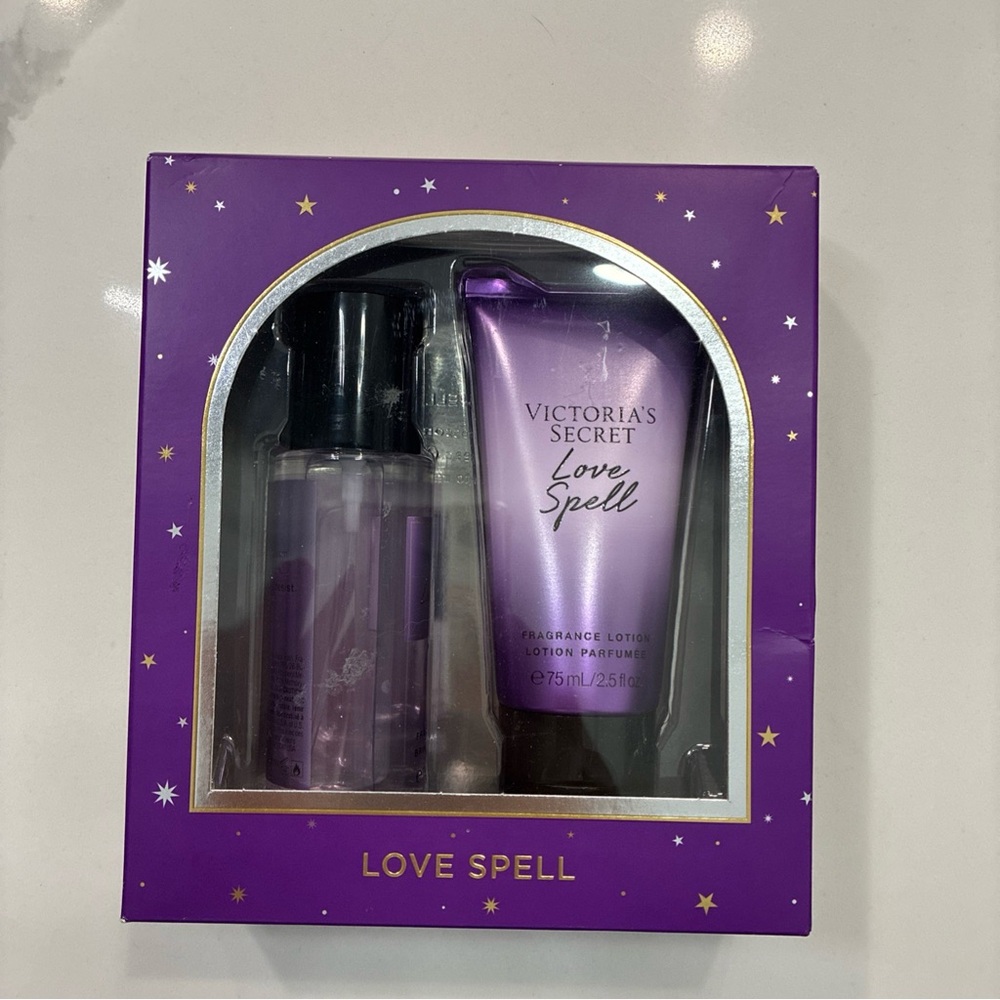 Victoria's Secret Love Spell Set in Purple